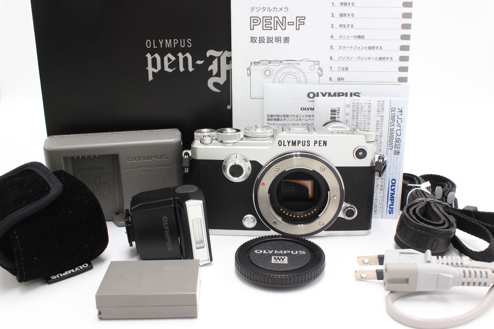 4898ショット！OLYMPUS ミラーレス一眼 PEN-F Body BLK オリンパス
