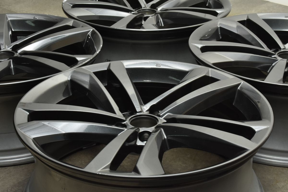 品 レクサス NX350h 純正 20in 7.5J 35 PCD114.3 ダークグレーメタリック塗装 クラウンクロスオーバー 流用にも