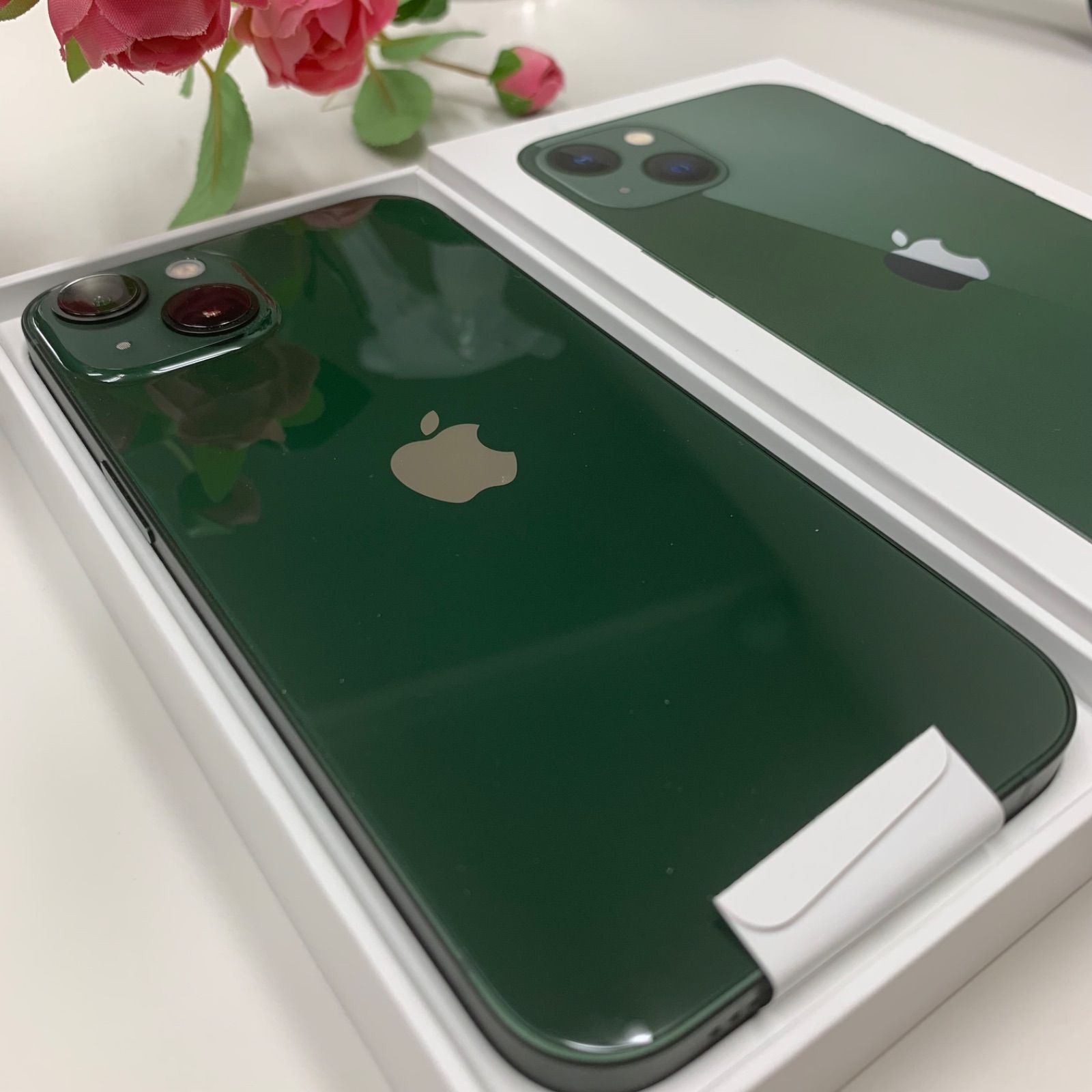 iPhone13 Green 128GB 新品未使用 - メルカリ