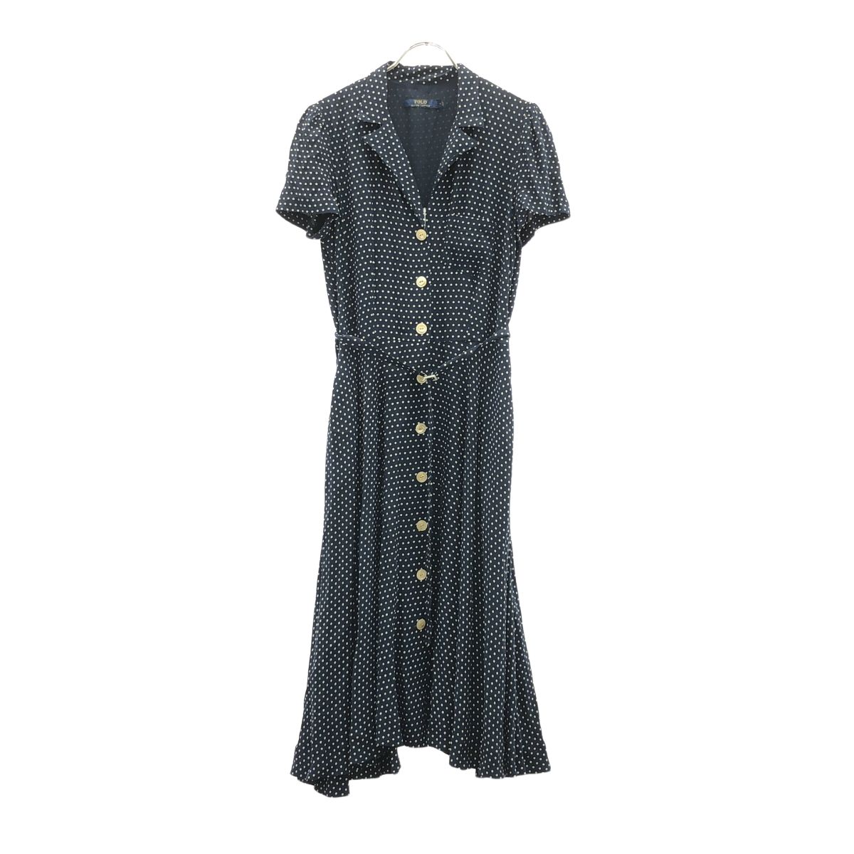 POLO RALPH LAUREN ポロラルフローレン ポルカドット クレープ