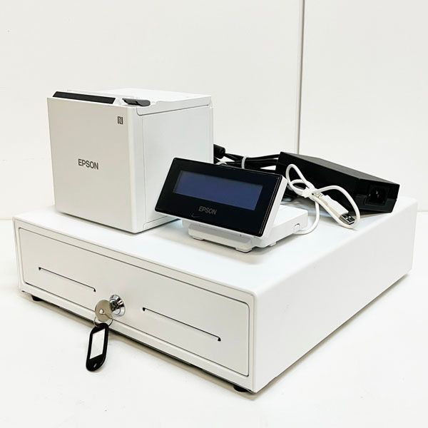 EPSON エプソン レシートプリンター M362D ディスプレイ M336A キャッシュドロアー FKsystem EW-33H セット 業務用  ○70159 M362D - メルカリ