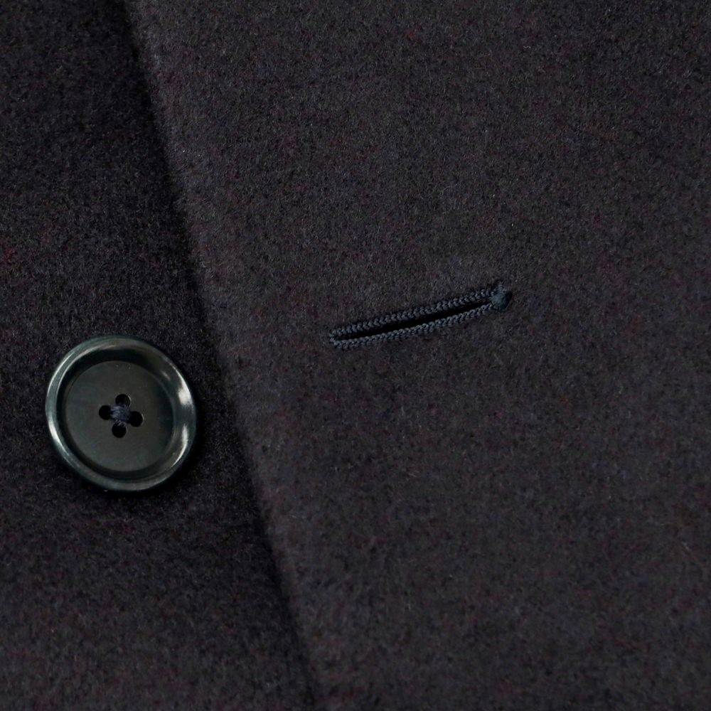 ダブルブレストポロコート ネイビー