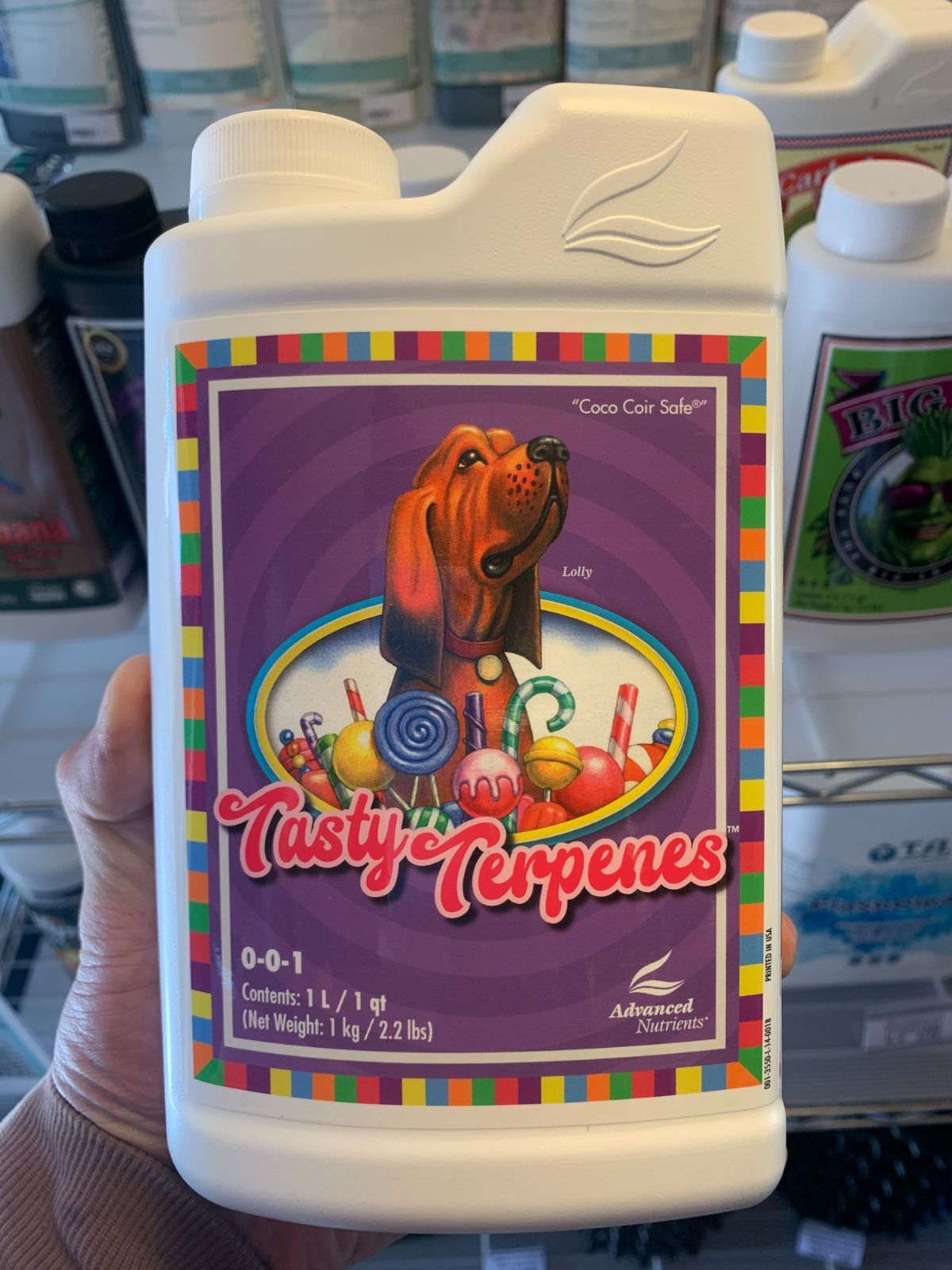 Advanced Nutrients Nirvana 1L ニルバーナ は植物の花や実のサイズと品質を最大限に引き出す100％オーガニックの開花促進剤