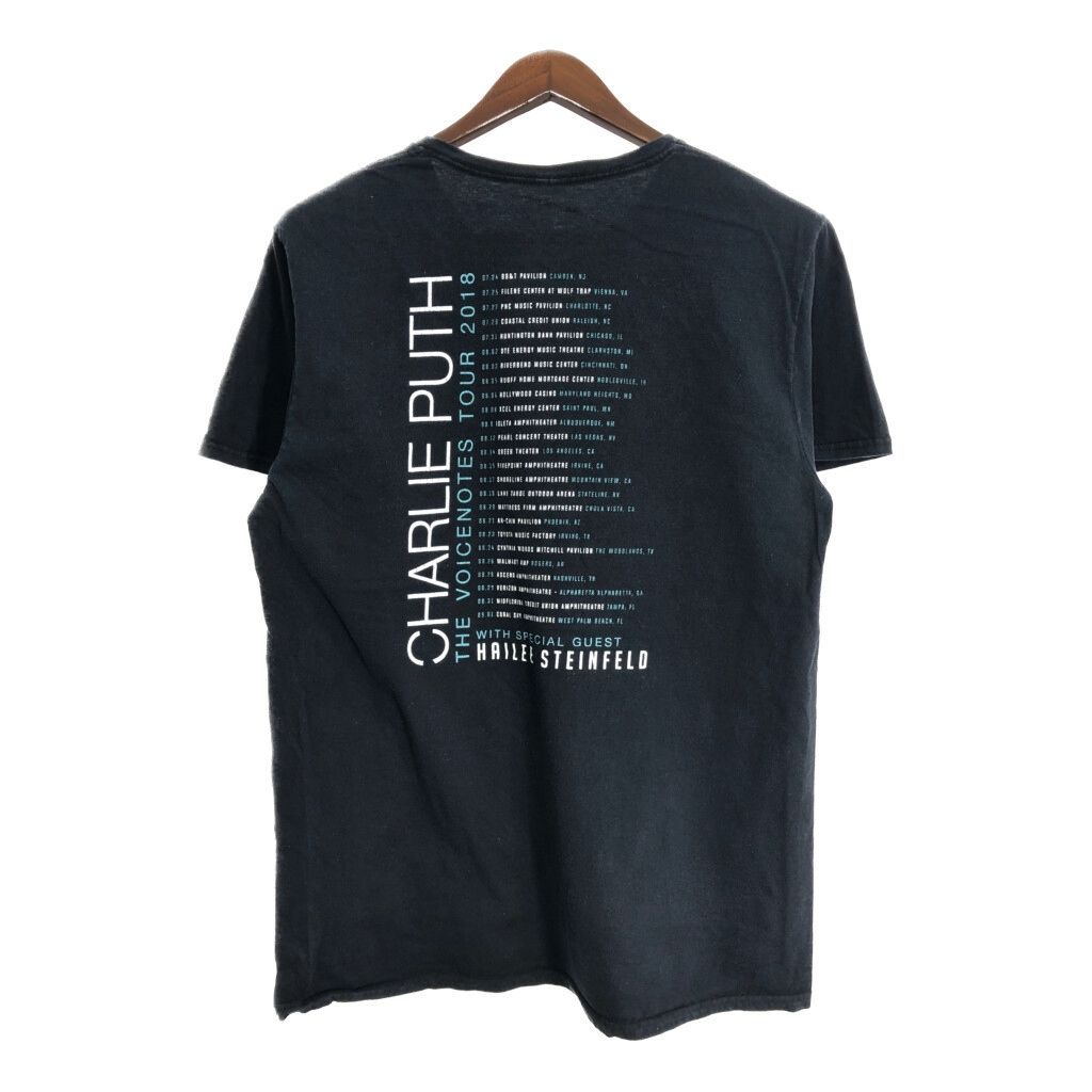 CHARLIE PUTH チャーリープース 2018 ツアー Tシャツ Lサイズ