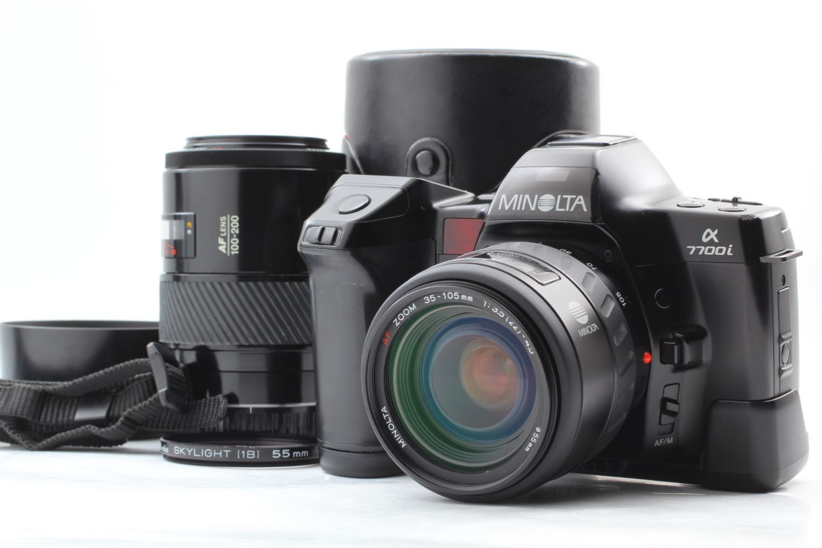 良品】MINOLTA α7700i SLR Film Camera レンズ2本 カメラショップ ノスタルジー メルカリ MINOLTA α 7700i AFZOOM 35-200mm