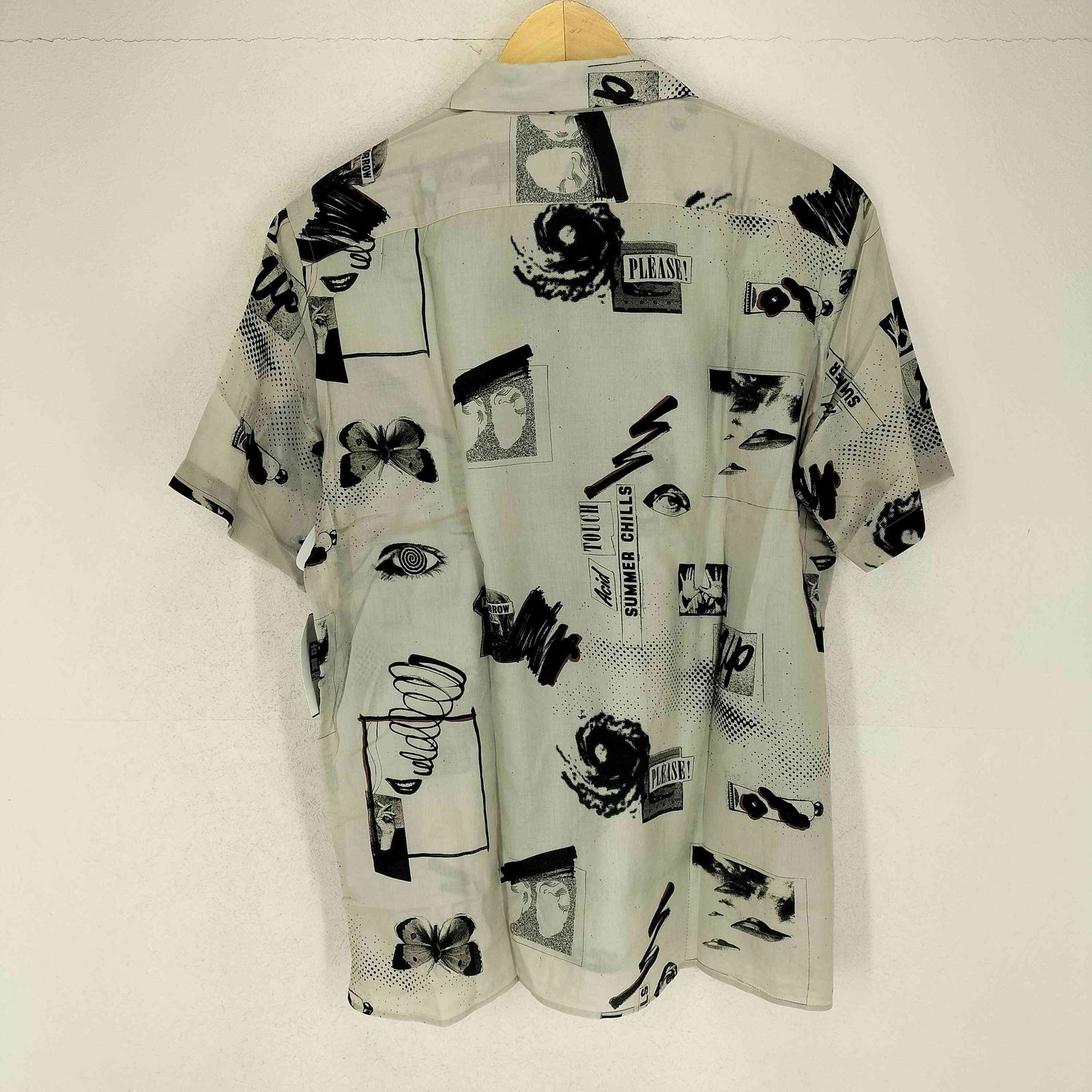 PS Paul Smith　ピーエスポールスミス　総柄シャツ　ヤシの木 PS Paul Smith ピーエスポールスミス 総柄シャツ ヤシの木 トップス