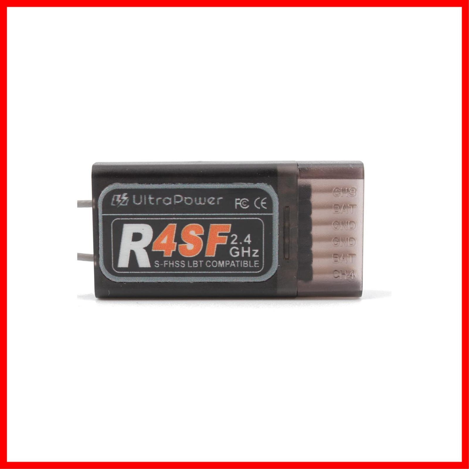 【セール中】UltraPower Corona R4SF 4CH 受信機 【 S.BUS 2.4G S-FHSS フタバ 互換 】 (R4SF(4CH))