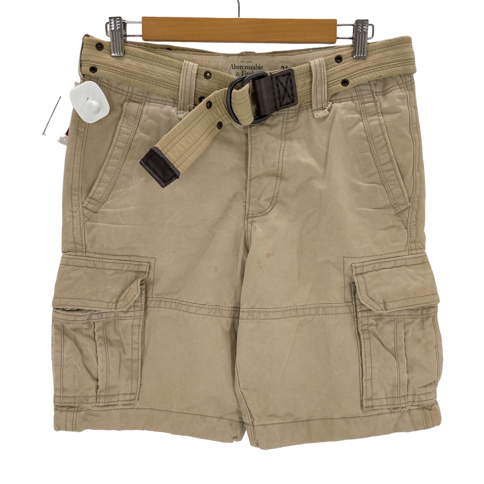 『Abercrombie&Fitch』（XL）ベルト付きカーゴパンツ Abercrombie&Fitch - Abercrombie&Fitch カーゴパンツ ベルト