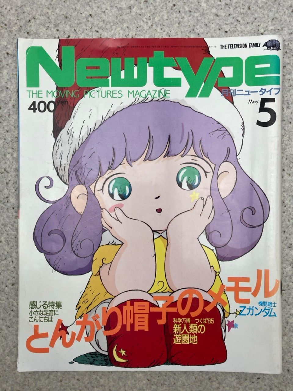 月刊ニュータイプ Newtype 1985年5月号 とんがり帽子のメモル