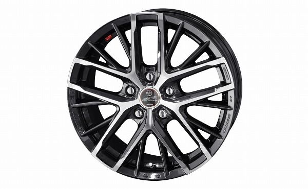 KYOHO/共豊 SMACK REVILA ホイール サファイアブラック×ポリッシュ 15インチ×6.0J＋53 5H114.3 入数：1台分(4本)