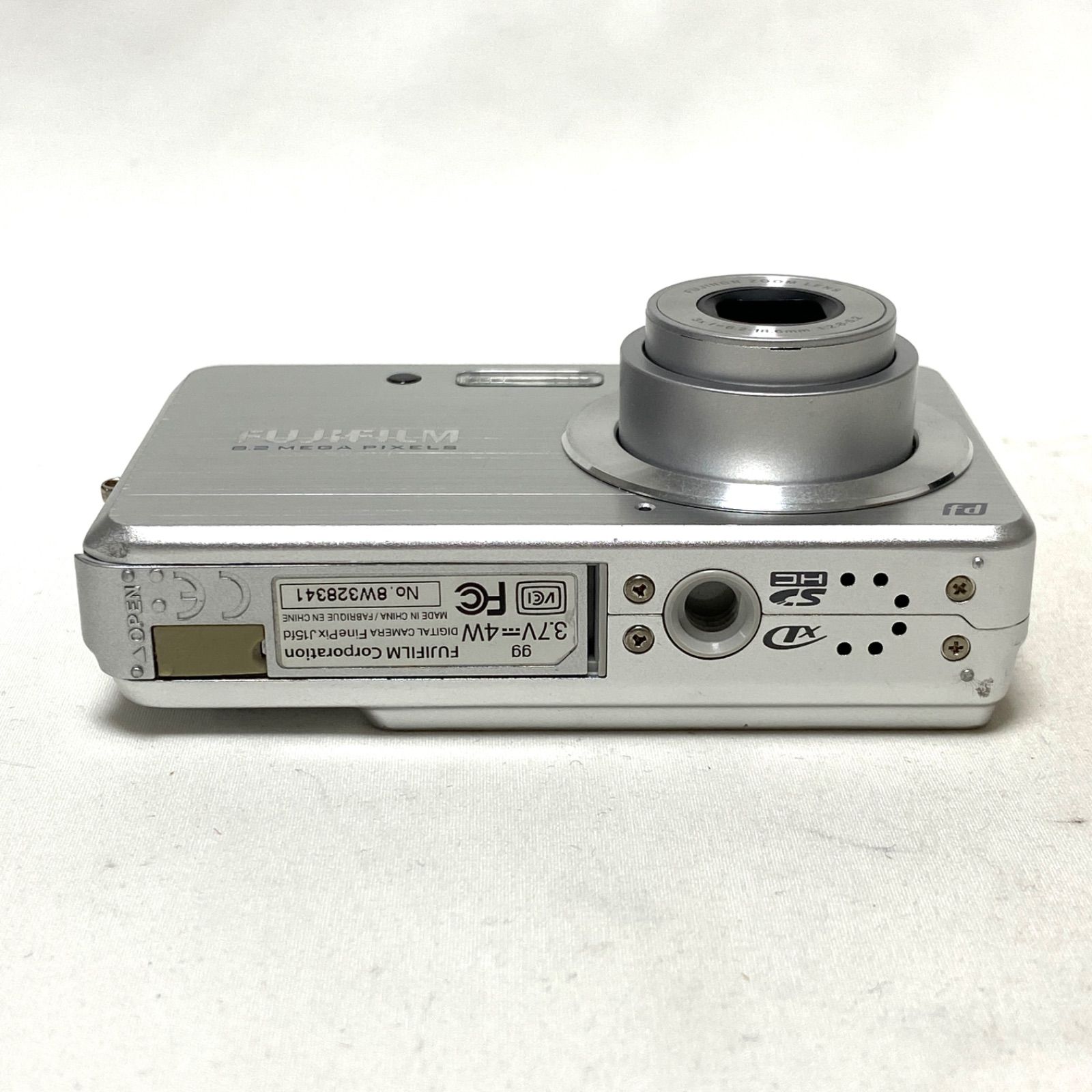 FUJIFILM FINEPIX J15fd シルバー コンパクトデジタルカメラ フジ