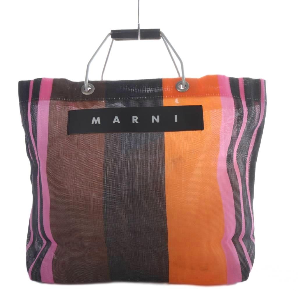 マルニ MARNI フラワーカフェ トートバッグ ハンドバッグ