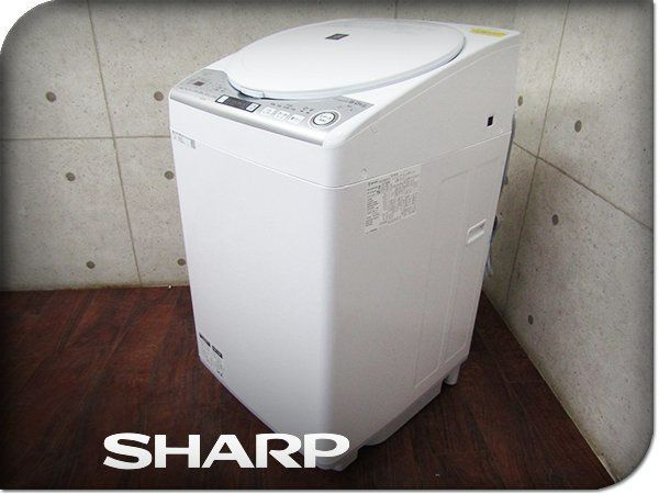美品 SHARP/シャープ 電気洗濯乾燥機 穴なしサイクロン洗浄 標準洗濯 ...