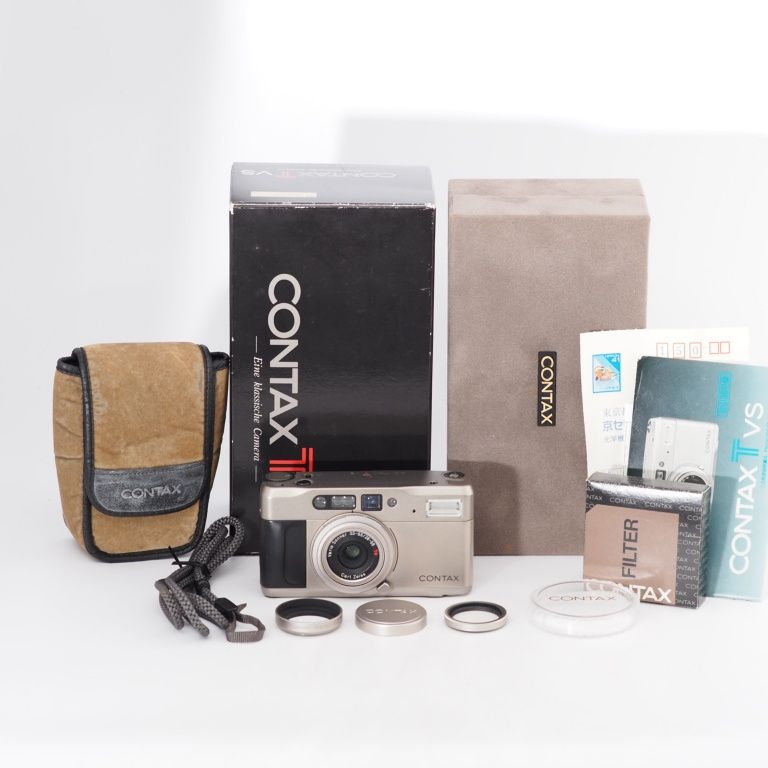 CONTAX TVS チタンシルバー コンタックス AFコンパクトフィルム
