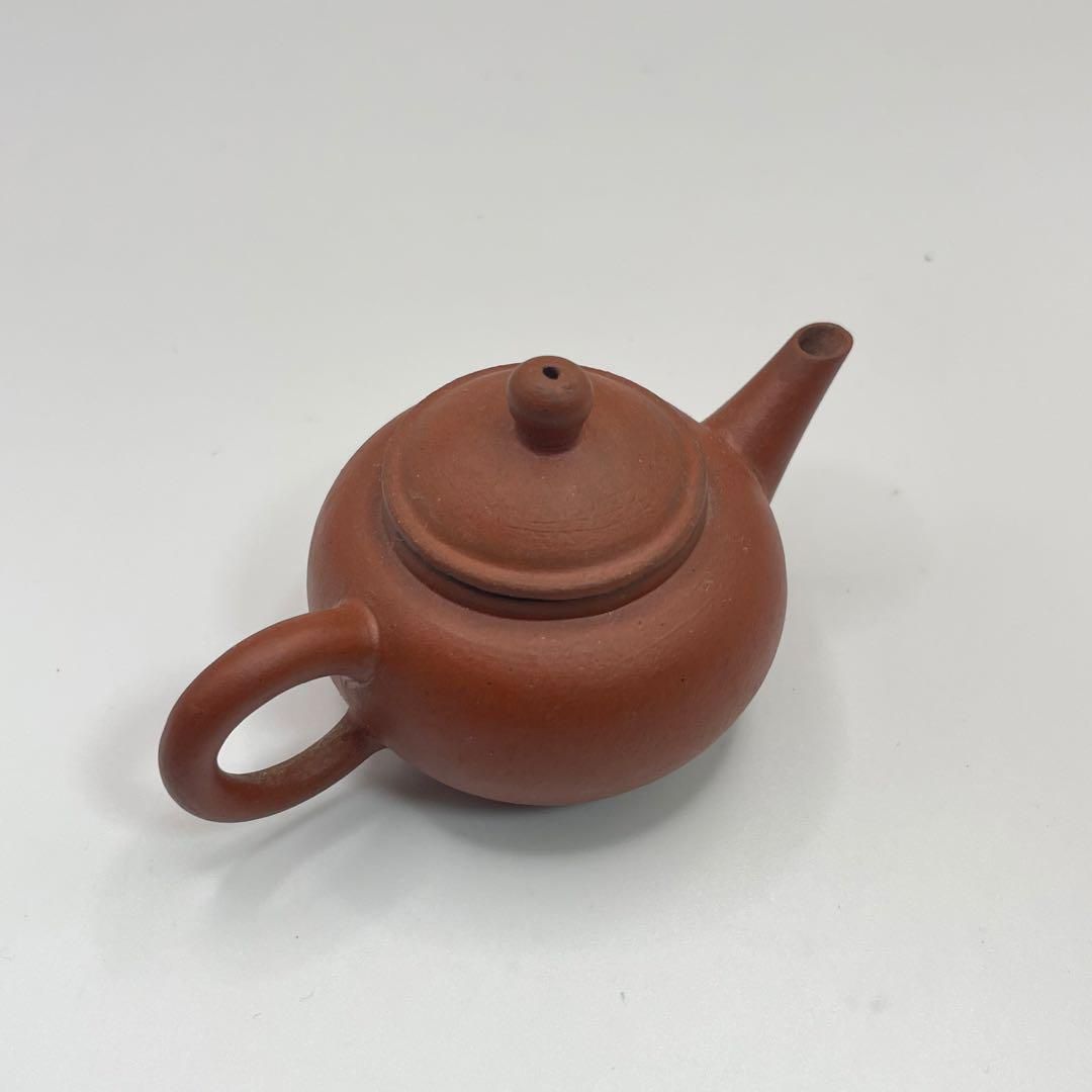 中国宜興窰急須 未使用】煎茶道具 中國宜興 中国宜興 朱泥急須 茶釜