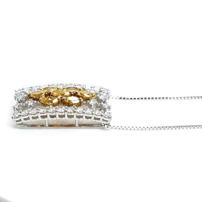 TASAKI タサキ ネックレス K18YG - 4811024D0007 TASAKI 【送料無料】タサキ 田崎真珠 K18YG/WG クロス バー 2WAY