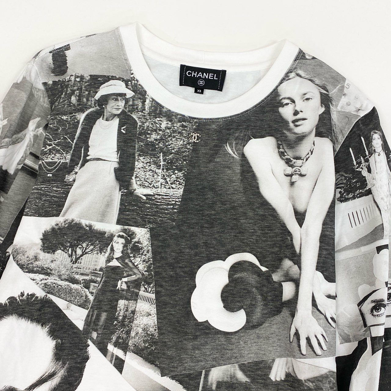 8i22 CHANEL シャネル 23ss ココマーク ラインストーン
