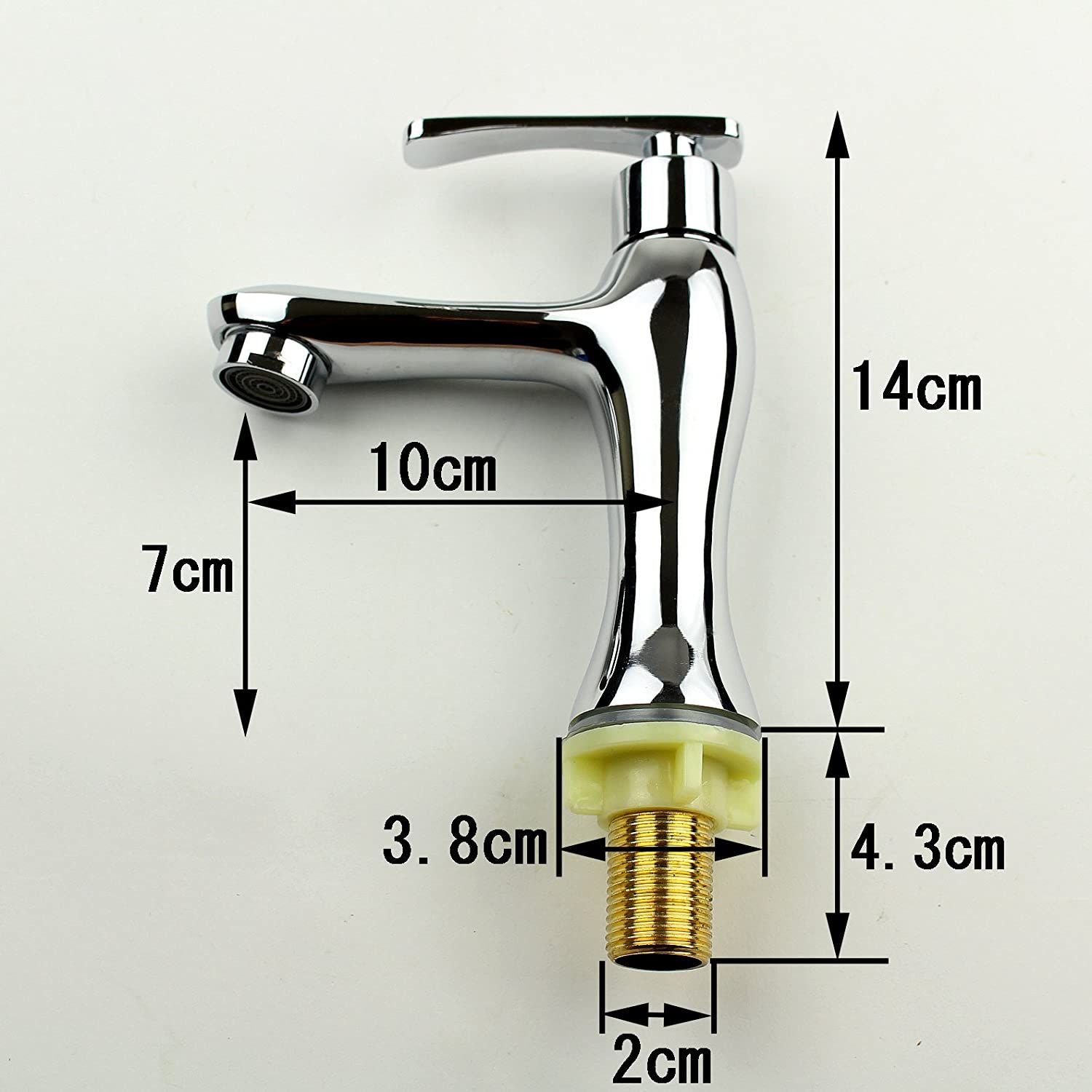 UMANYI シングルレバー混合栓 洗面台蛇口 混合水栓 キッチン用 台付き(2穴) ホース引き出し式 整流 シャワー切り替え可能 取付穴経 - 3
