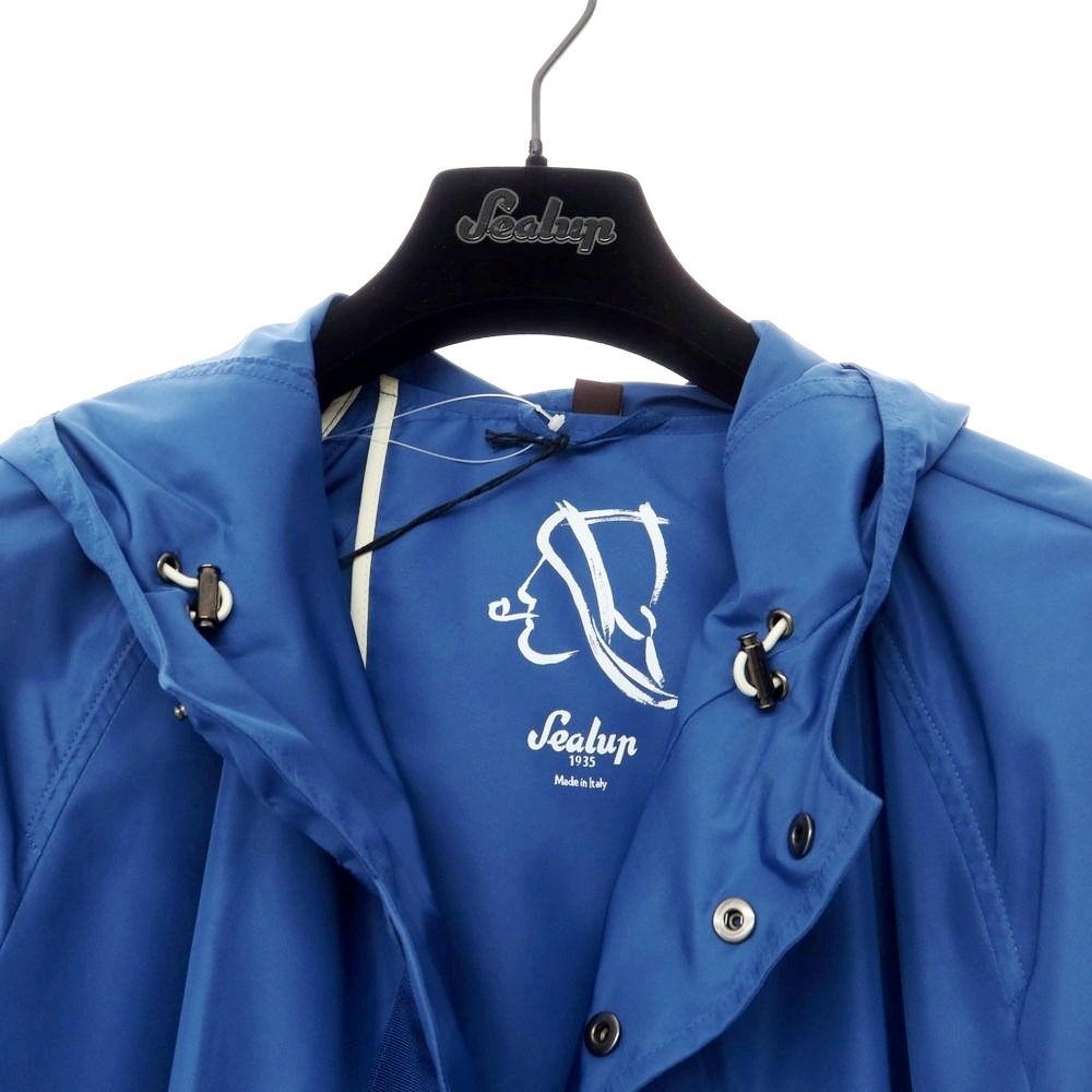 【新品アウトレット】シーラップ Sealup PACKABLE MODS COAT ポリエステル モッズコート ブルー【サイズ48】【メンズ】-6