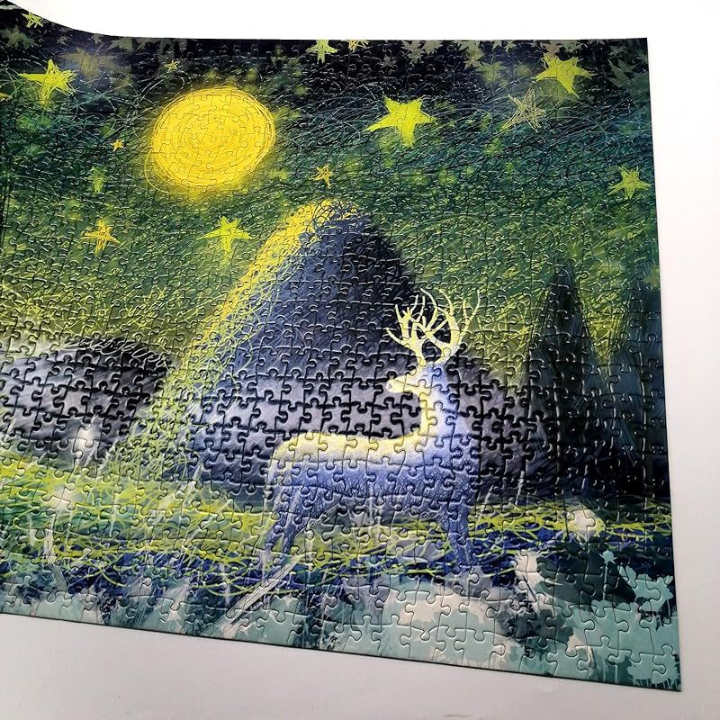 スイベル・ギュレー　セルリアン・ブルーの森　ジグソーパズル　1000ピース　絵画 スイベル・ギュレー セルリアン・ブルーの森 ジグソーパズル