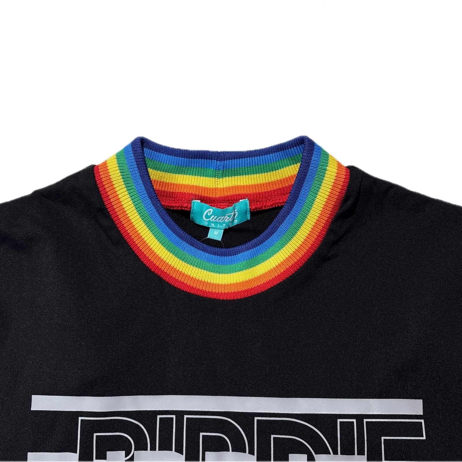 coco 中古 クアルトユナイテッド CUARTO UNITED レディース ワンピース M 黒×白 ブラック×ホワイト ドット柄 半袖モックネック coco 中古 クアルトユナイテッド CUARTO UNITED レディース
