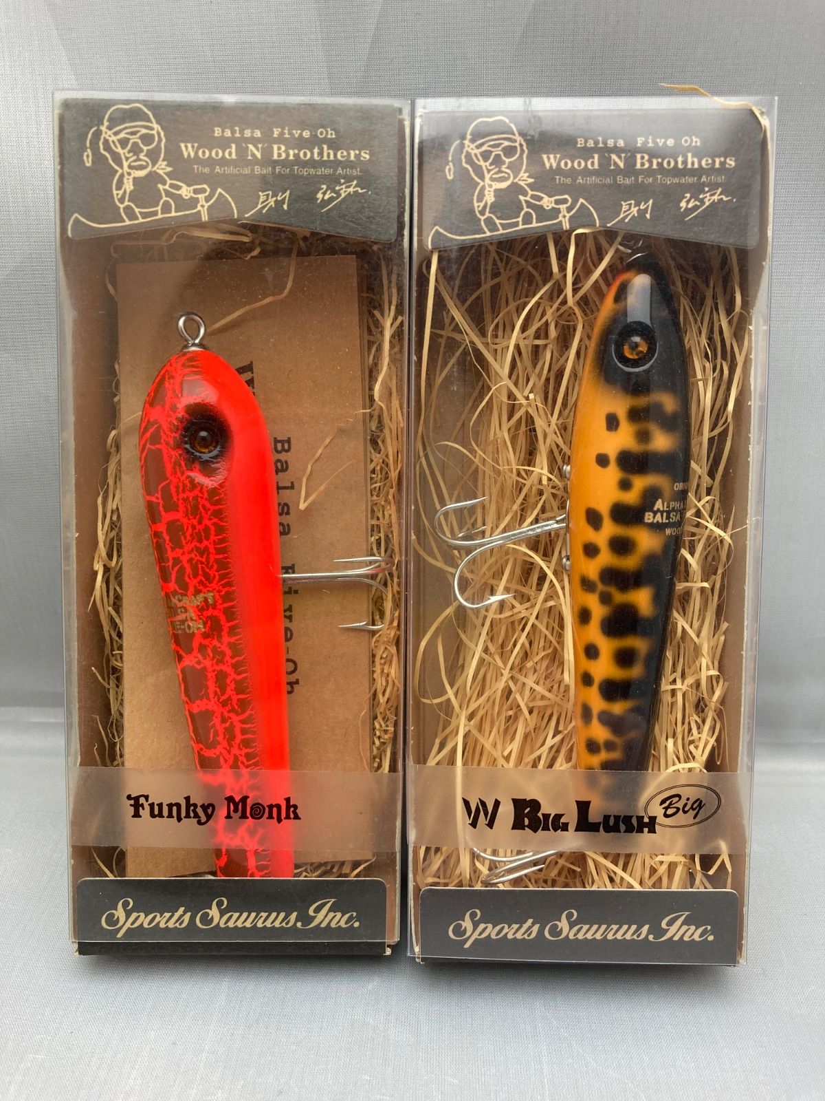 ザウルス バルサ50 ウッドゥンブラザーズ WビッグラッシュBig