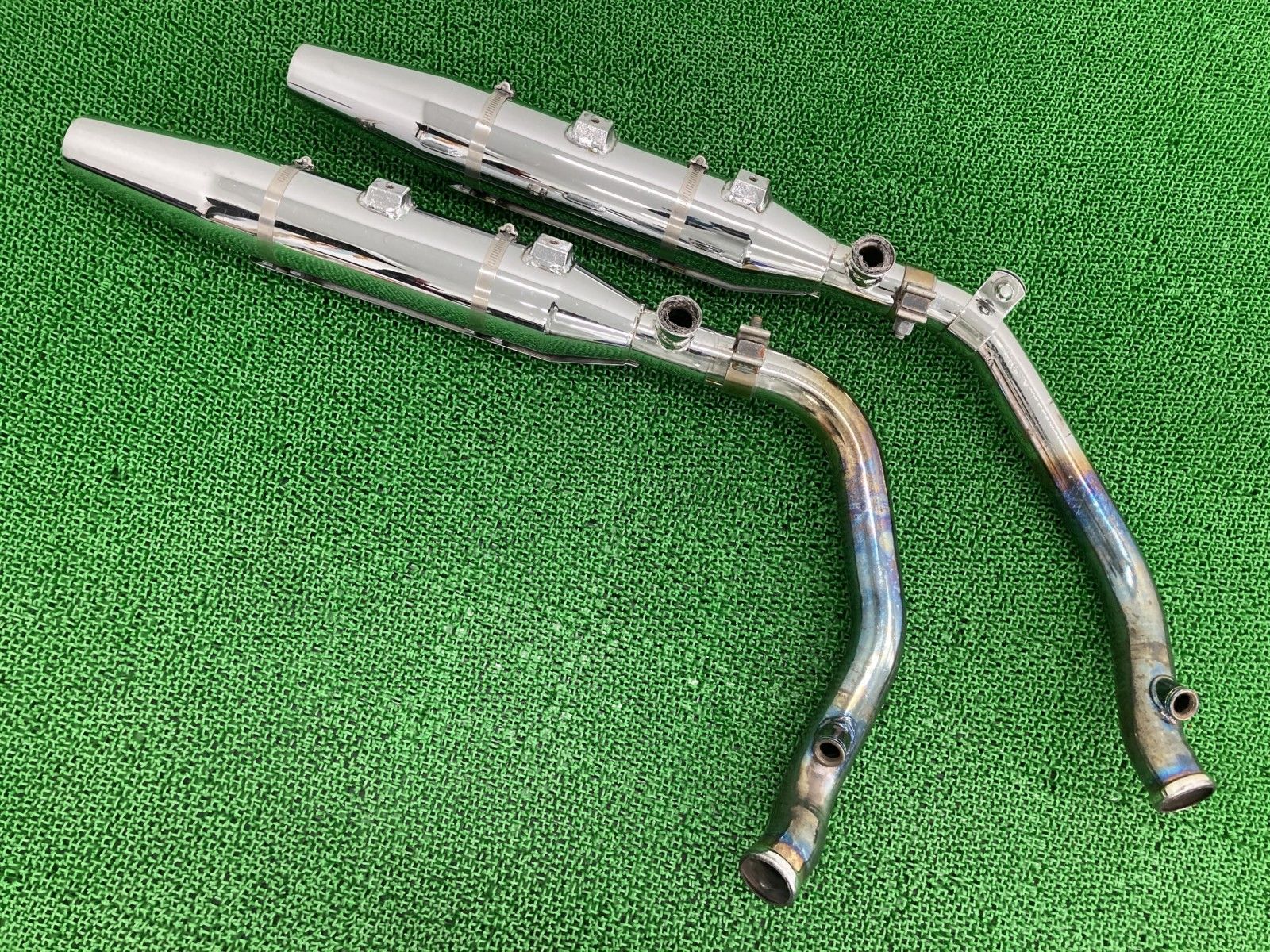 XL883N マフラー 64737-09/64738-09 ハーレー 純正 バイク 部品 64737