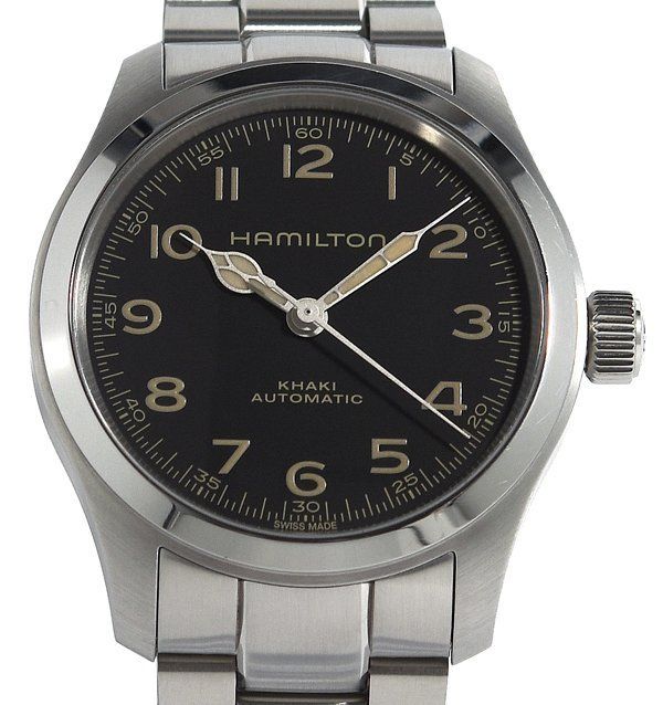 ☆箱・ギャラ付！美品！HAMILTON ハミルトン カーキ フィールド マーフ