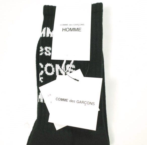 COMME DES GARÇONS HOMME ソックスセ コムデギャルソンオム COMME des GARCONS HOMME コムデギャルソン オム 綿パイルロゴ