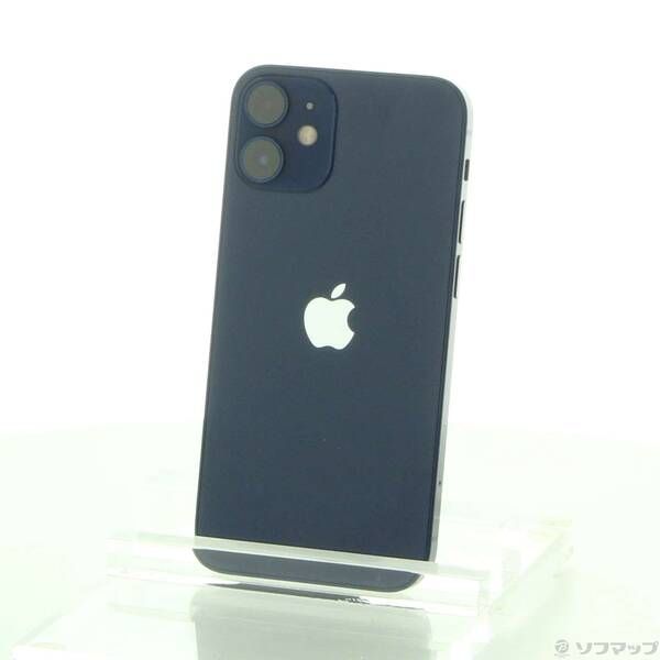 中古品〕 iPhone12 mini 64GB ブルー MGAP3J／A SIMフリー【196】 mini