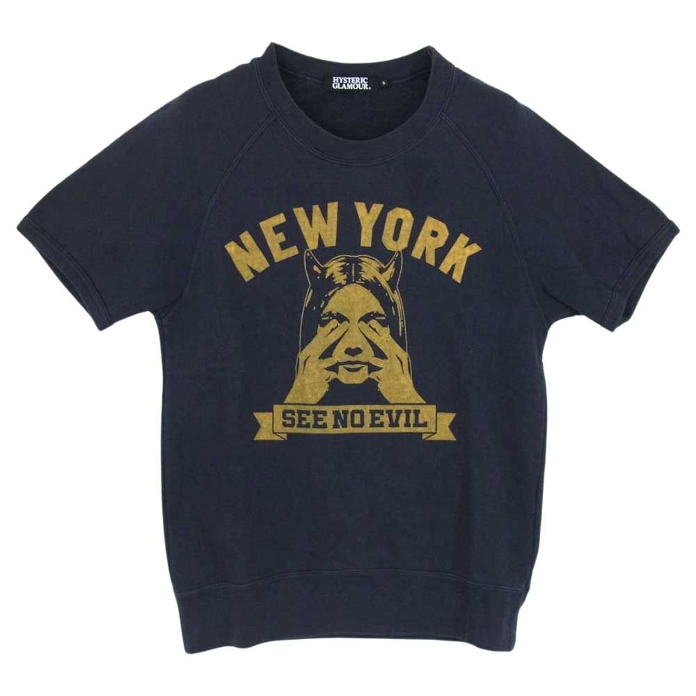 HYSTERIC GLAMOUR - VIXEN GIRL刺繍 Tシャツ / ネイビー | Tempt
