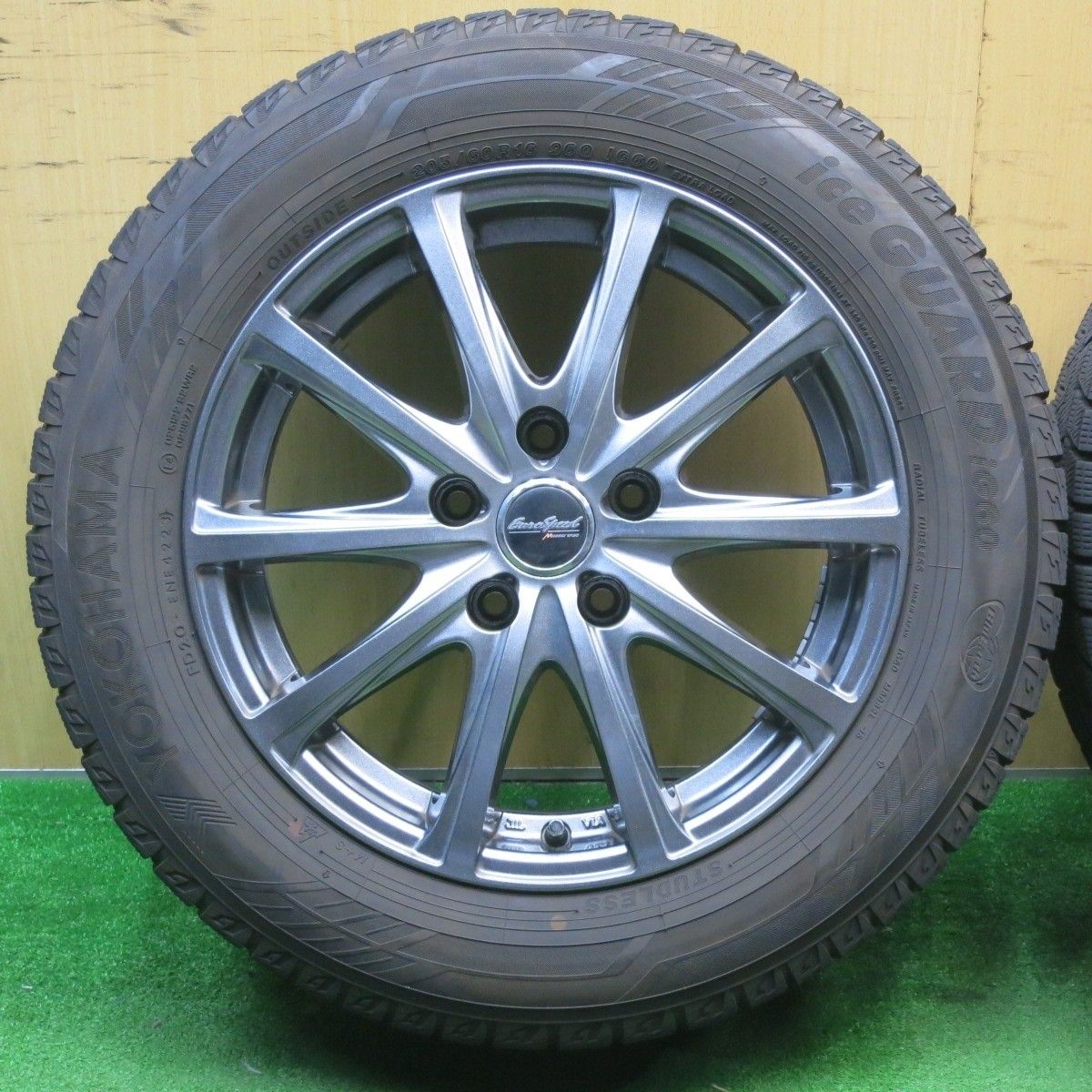 16インチ タイヤホイールセット バリ溝 バリ溝 中古スタッドレス ホイールセット １６インチ 265⁄70R16