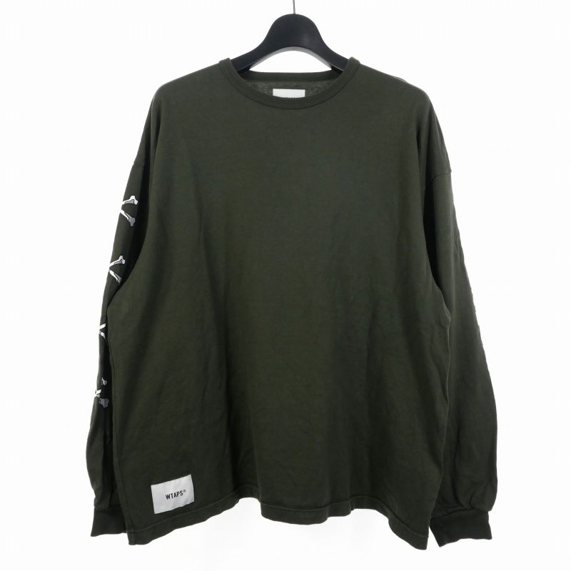 ダブルタップス WTAPS Tシャツ 長袖 ロングスリーブT コットン