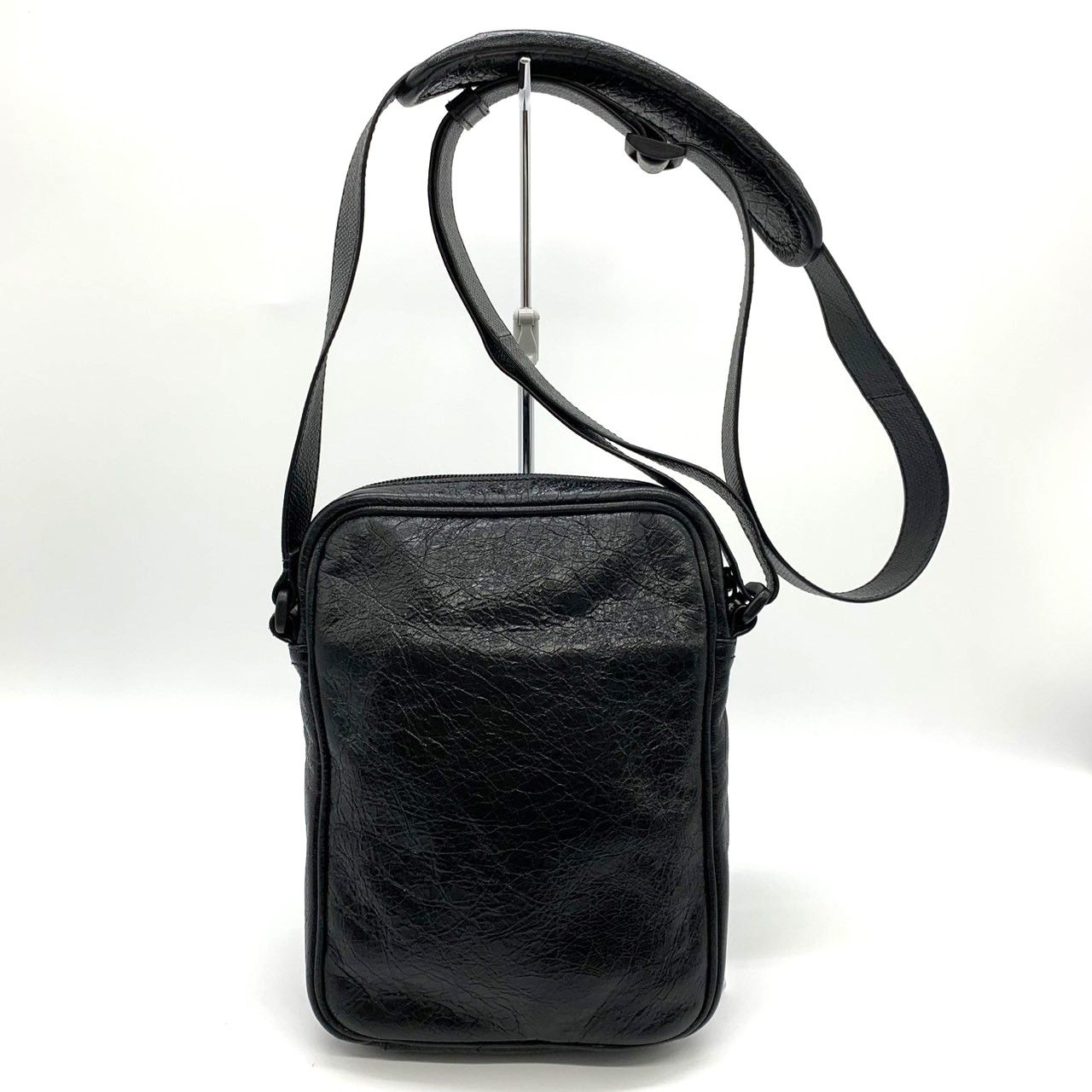 Balenciaga x adidas ボディバッグ ブラック Leather handbag Balenciaga X Adidas Black in Leather - 52308403