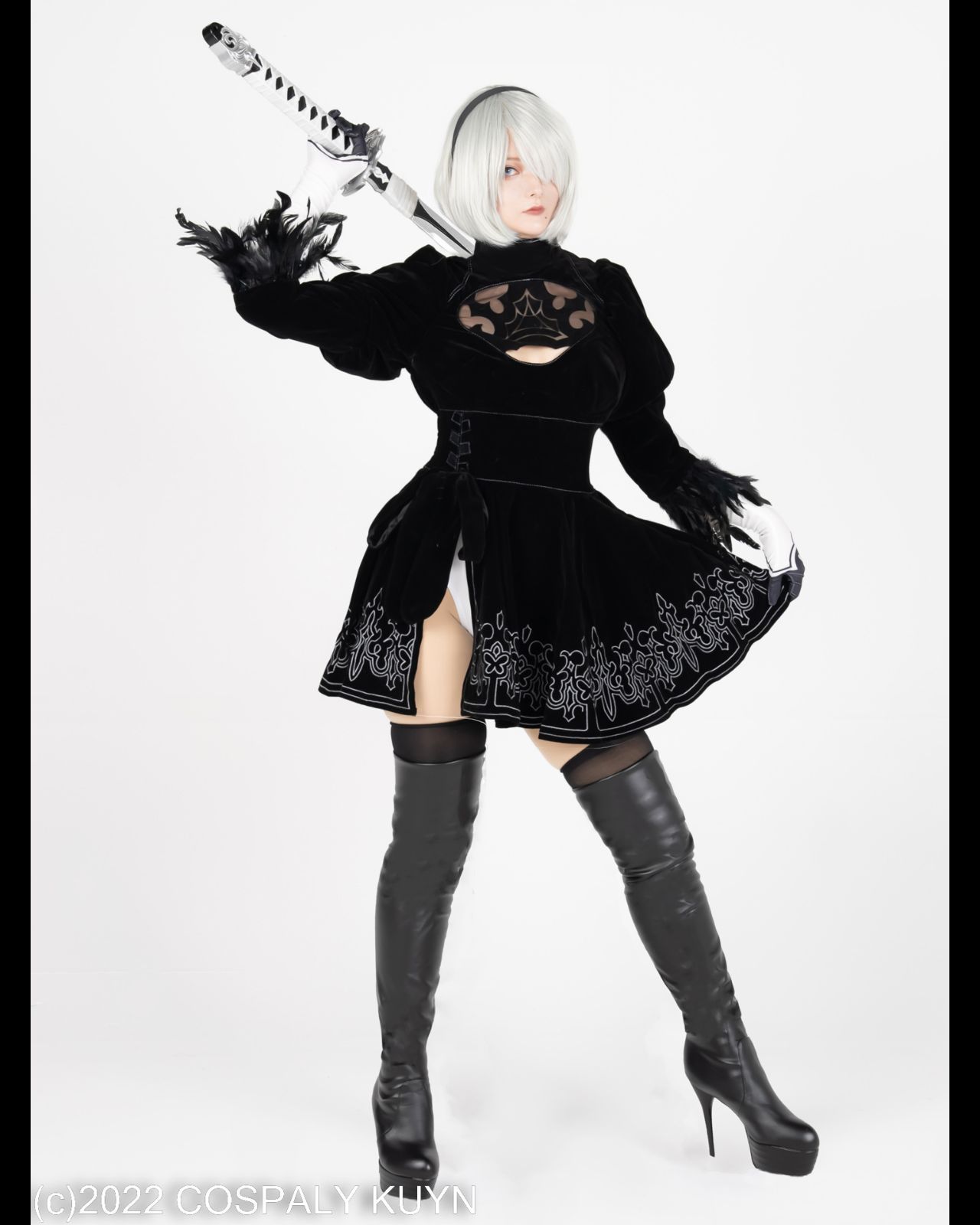 ニーアオートマタ 2B コスプレ衣装 Sサイズ 即発送可 - メルカリ