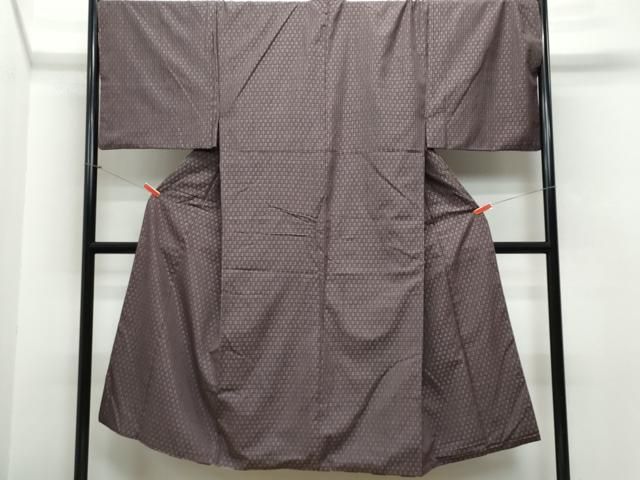 平和屋着物○男性 紬 吉祥文 キングサイズ 正絹 逸品 CAAS8414vf