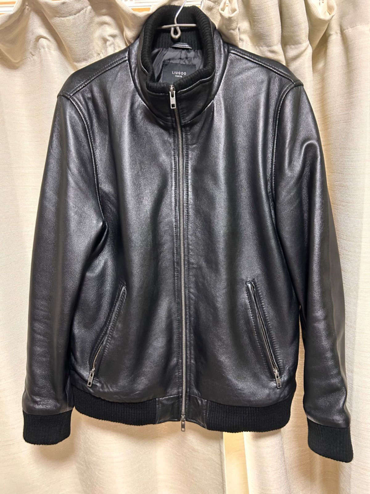 LIUGOO TOKYO Liugoo Leathers 羊革 本革 ジャケット リューグーレザー 