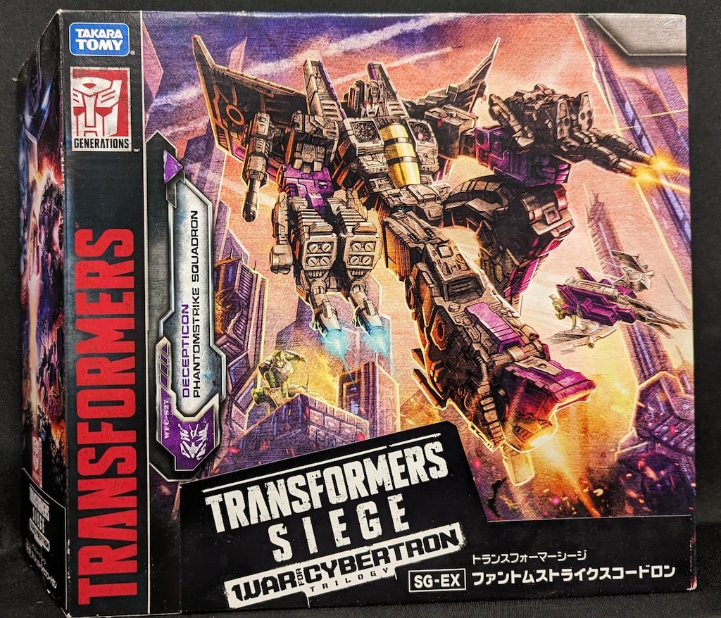 タカラトミー ディセプティコン ファントムストライク スコードロン WFC-S27