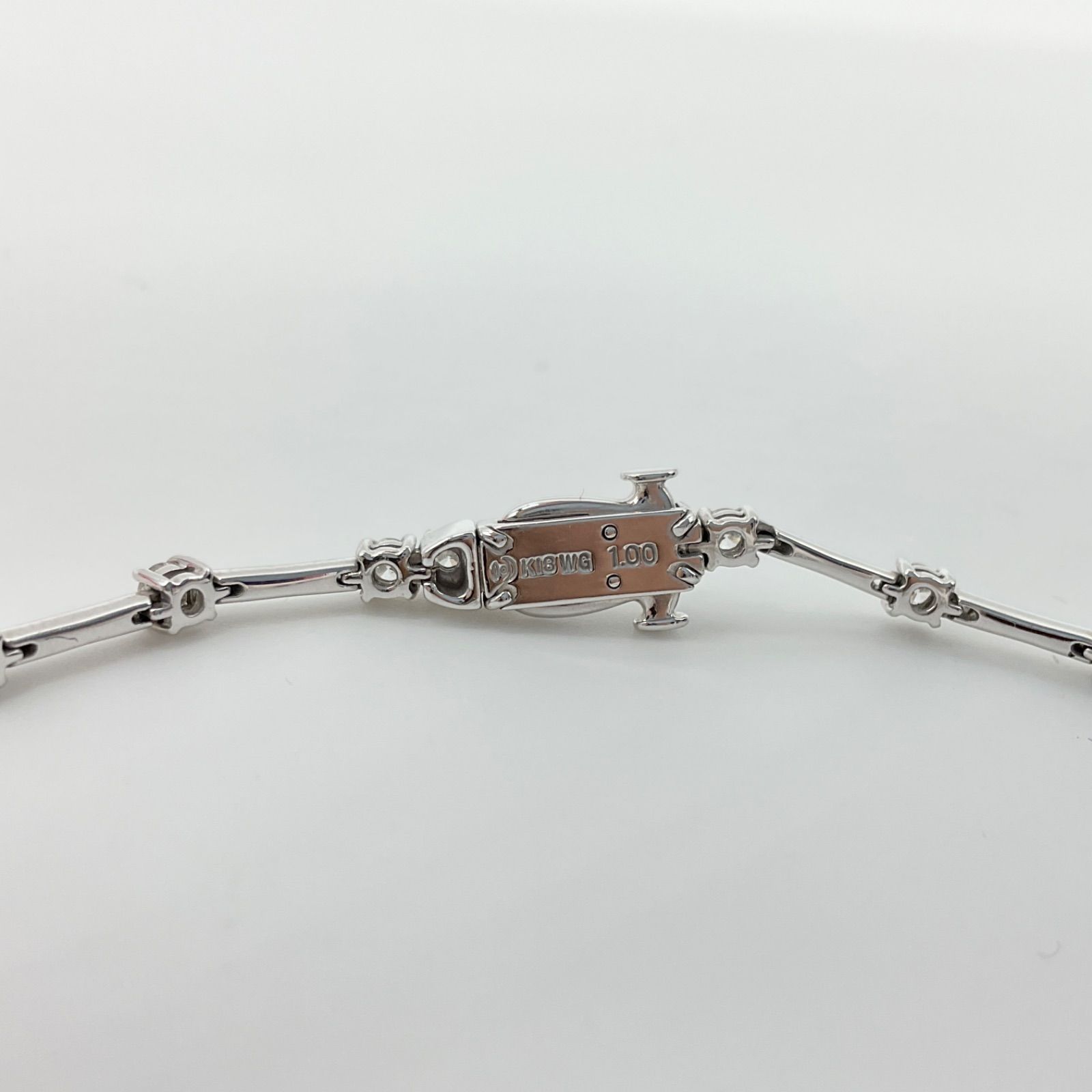 TASAKI タサキ ブレスレット ダイヤモンド 1.00ct K18WG 18金 TASAKI タサキ ブレスレット ダイヤモンド 1.00ct K18WG 18金