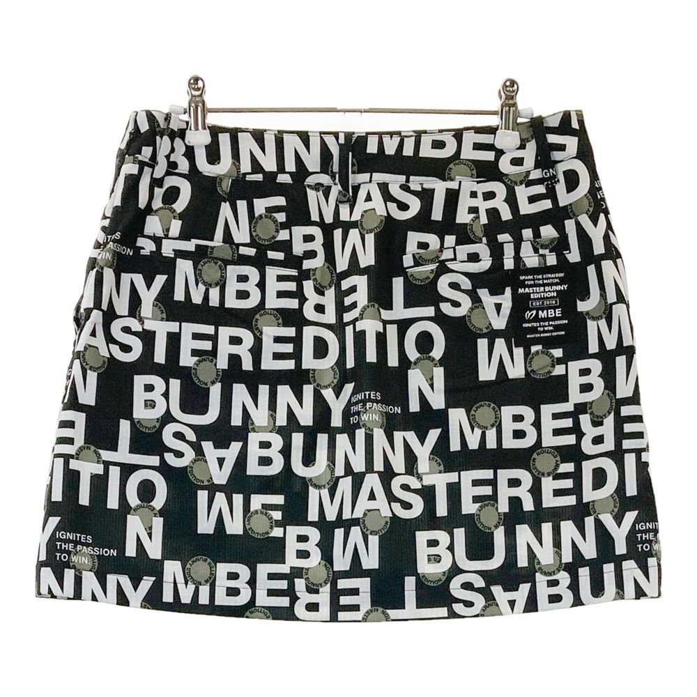 サイズ 2 MASTER BUNNY EDITION マスターバニーエディション モデル ストレッチ スカート 総柄 カーキ系 240101532610 ゴルフウェア レディース ストスト