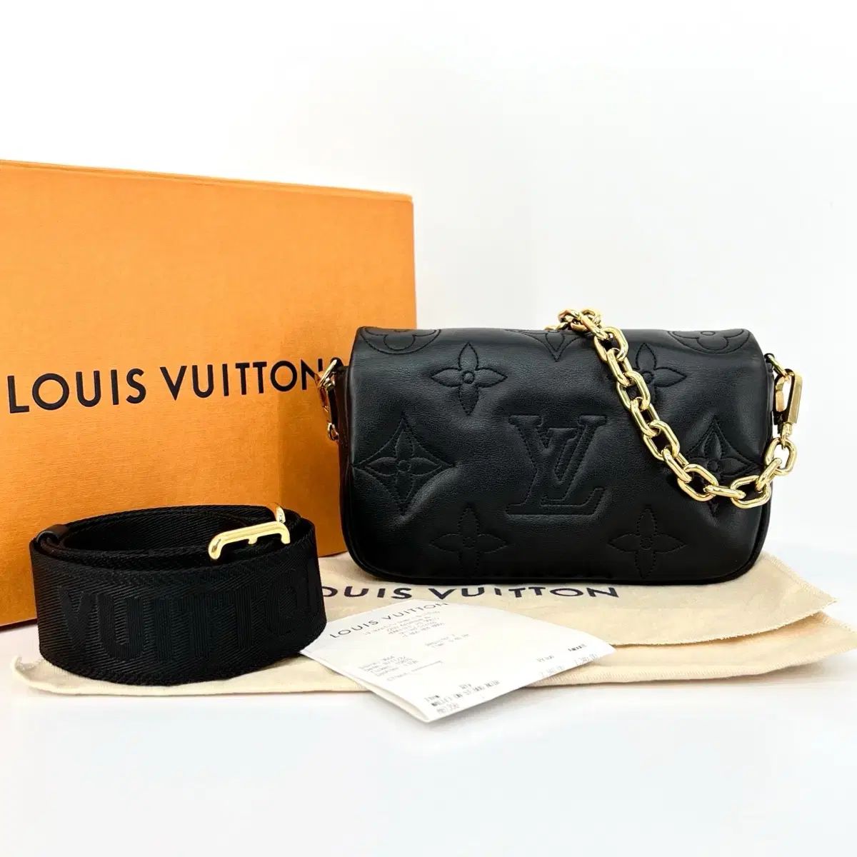Louis Vuitton ルイヴィトン バブルグラム ウォレット オン ストラップ クロスバッグ M81398