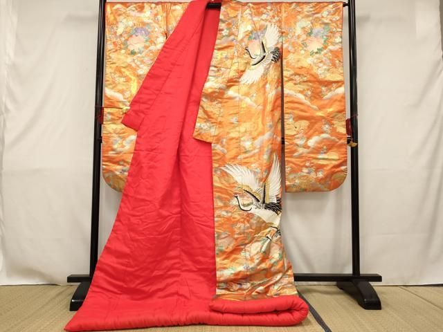 平和屋着物▽色打掛 和装 婚礼 結婚式 花嫁 神社挙式 刺繍 飛鶴