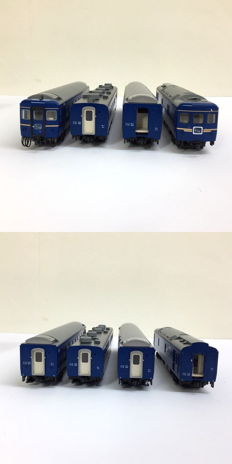 ♪KATO 3-515 24系 寝台特急 北斗星 4両基本セット オハネフ25 スシ24 オロハネ24 カニ24 HOゲージ ライト 済