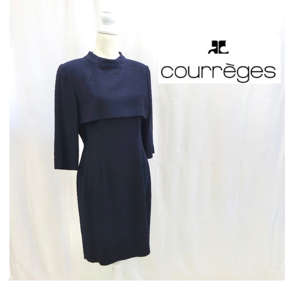 クレージュ  ワンピーススーツ　入学式セレモニー Courreges クレージュスーツワンピース卒業入学セレモニー 【公式通販】