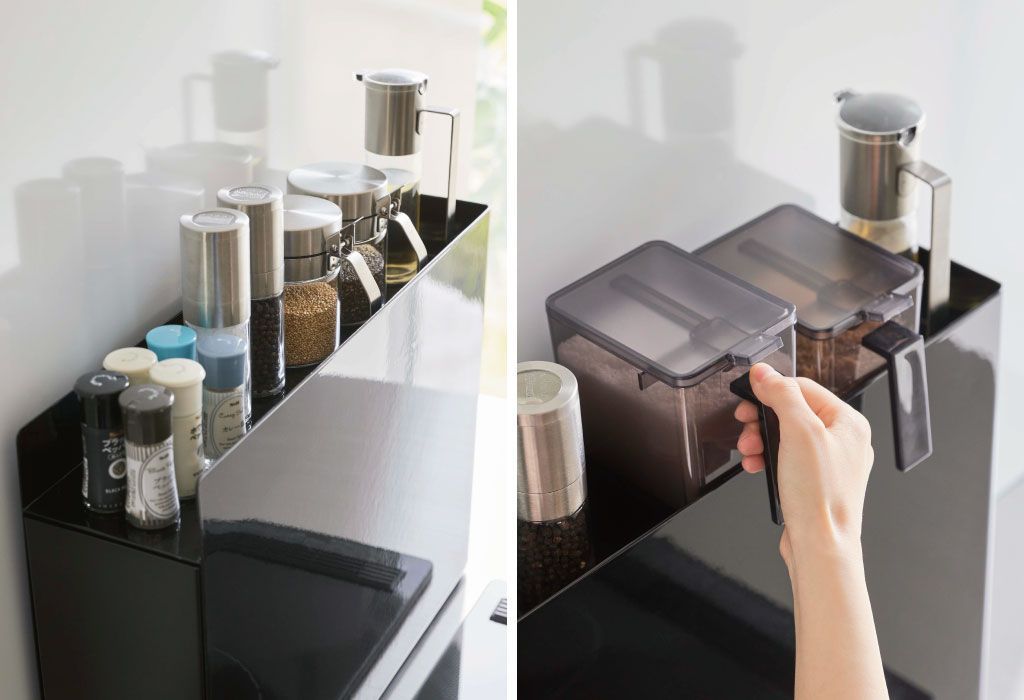 山崎実業 隠せる調味料ラック ストア タワー tower Amazon｜山崎実業