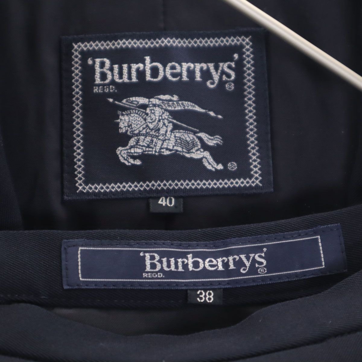 Burberrys バーバリーズ 90s オールド スカートスーツ 上下 