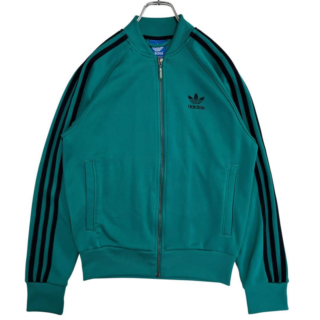 【松村北斗着用‼️】 adidas ATP復刻SSTジャージ L 緑 刺繍 古着 5327 adidas トラックジャケット SST グリーン 松村北斗 - メルカリ
