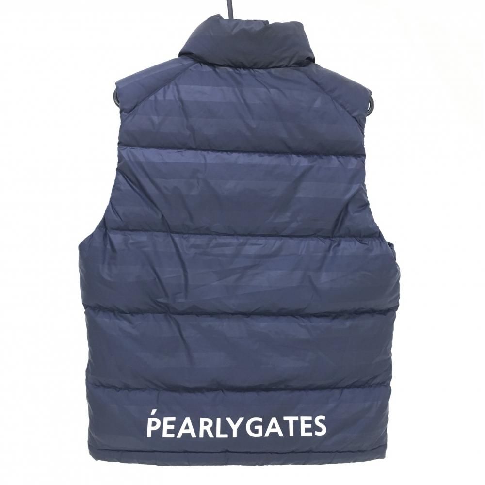 PEARLY GATES リバーリブル 2wayブルゾン ネイビー×白（FTY×Ny