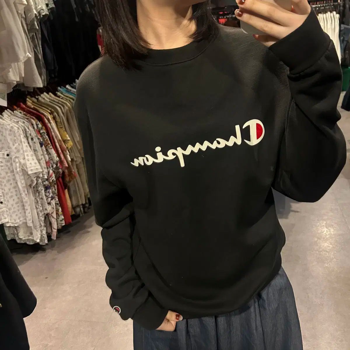 809 CHAMPION Champion チャンピオン ベーシック ビッグ ロゴ パーカー
