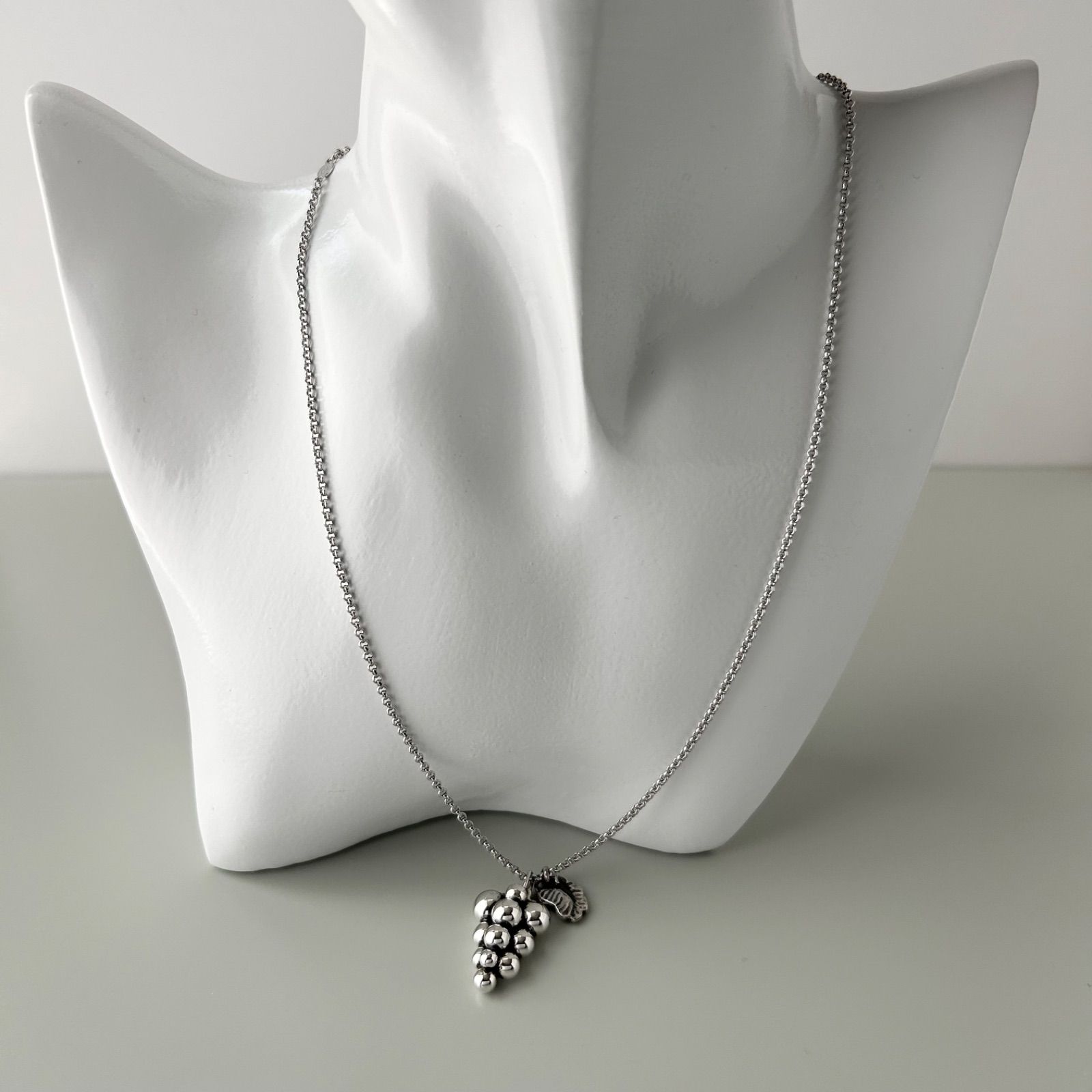 ジョージジェンセン ムーンライト グレープ ネックレス ペンダント AG925